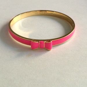 Kate Spade Pink Bow Bangle